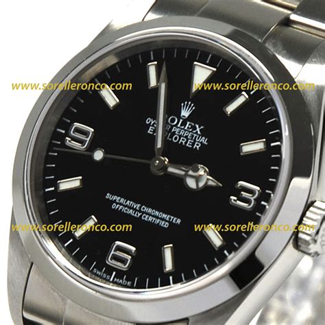 rolex explorer nero usato|used rolex explorer 36mm.